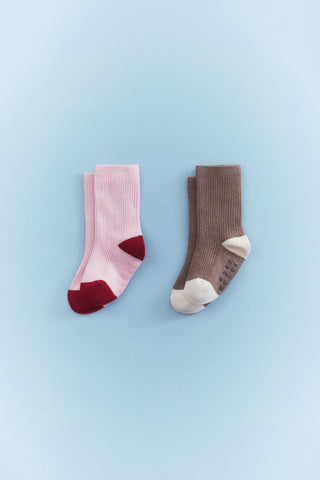 EasyFit Ribbed Socks (2-Piece Set)