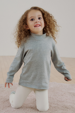 [25FW] Cotton Regular Fit Mock Neck T-Shirt