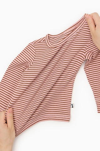 Modal Ribbed High Waist Pajama Set