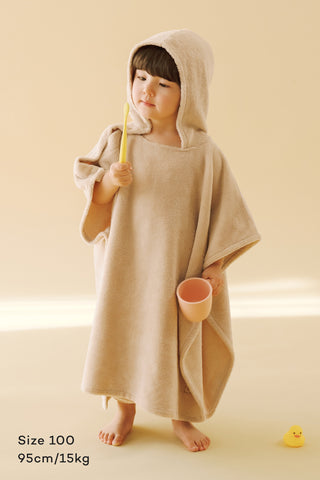 Bamboo Cotton Hooded Poncho Towel