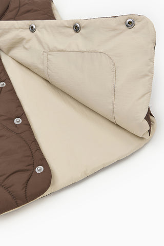 Reversible Quilted Padded Vest