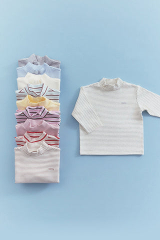 Modal Mock Neck T-Shirt