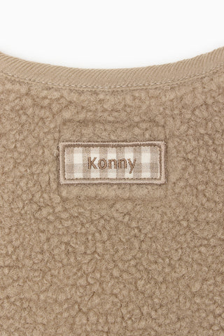 Teddy Fleece Reversible Vest [3-30M]