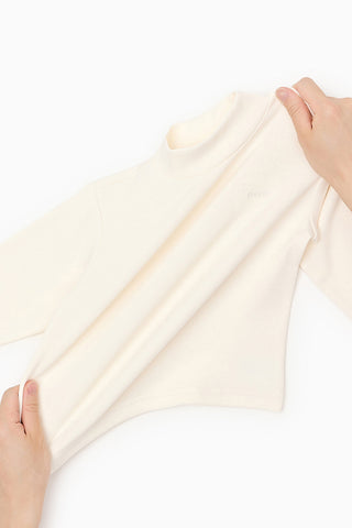 Modal Mock Neck T-Shirt