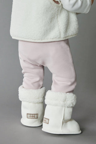 Teddy Fleece Booties [0-12M]