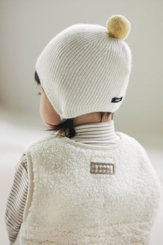 Cashmere Blend Knit Bonnet [0-12M]