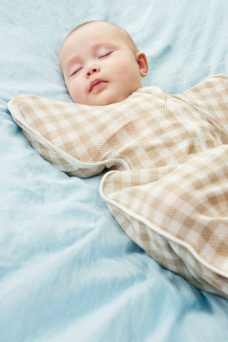 Cotton Mesh Swaddle Suit (Long)