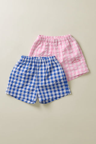 Seersucker Shorts