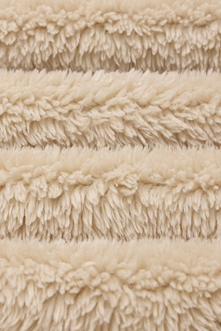 Fluffy Teddy Bear Fleece Jumpsuit