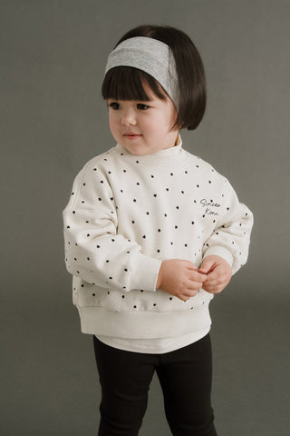 Girls Butter Cotton Fleece-Lined Sweatshirt