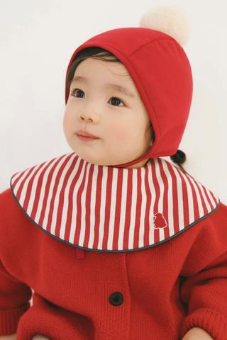 [Holiday] Piped Edge Bib 5 Pack Gift Set