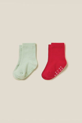 Easy-Fit Ribbed Socks– Limited Edition (2P)