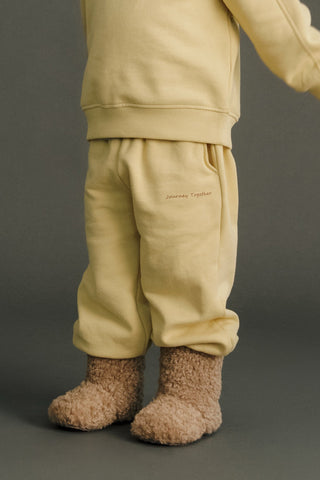 Butter Cotton Fleece-Lined Joggers