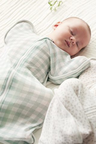 Cotton Mesh Swaddle Suit (Long)