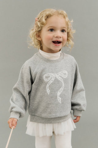 Girls Soft-Touch Tulle Sweatshirt