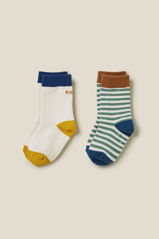 Easy-Fit Striped Socks