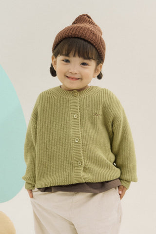 Soft Cotton Knit Cardigan