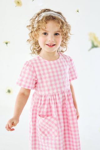 Seersucker Summer Dress