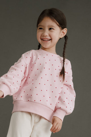 Girls Butter Cotton Fleece-Lined Sweatshirt