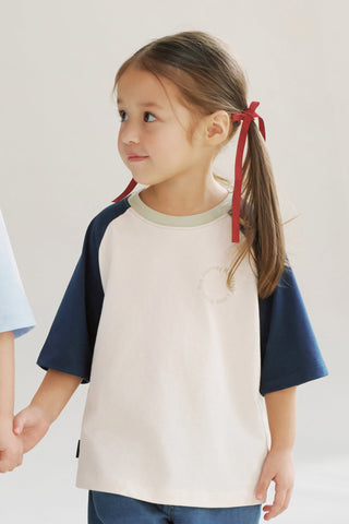 Cotton Raglan 3/4 Sleeves T-Shirt