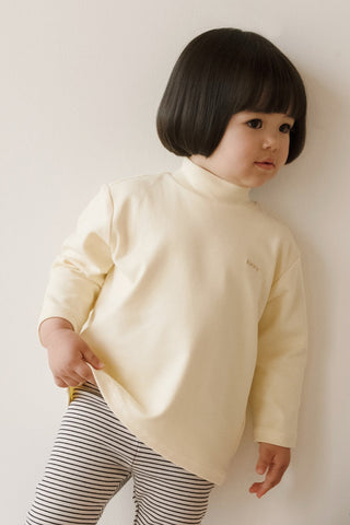 Modal Mock Neck T-Shirt