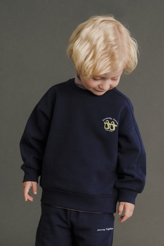 Butter Cotton Fleece-Lined Sweatshirt