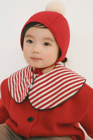 [Holiday] Konny Bib Piped Edge