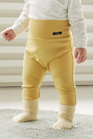 Soft Modal Extra-warm High Waist Leggings [3-30M]
