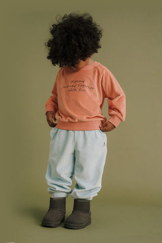 [Set] Ultra-Warm Fleece-Lined Sweatsuit Set