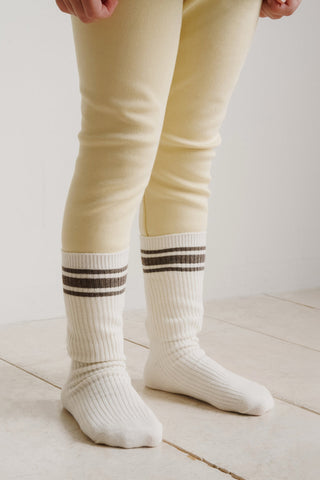 EasyFit Ribbed Striped Socks (2-Piece Set)