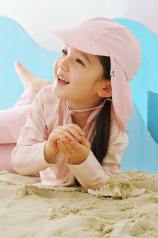 UV Protection Swimset, Top&Pants [Hat included]
