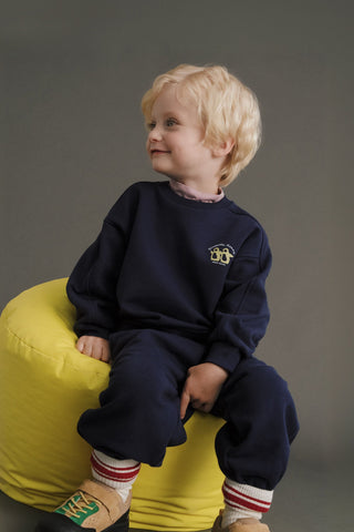 [Set] Butter Cotton Fleece-Lined Sweatsuit Set