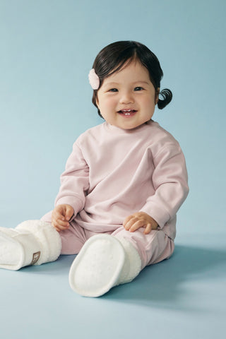 [Set] Soft Fleece Sweatsuit Set