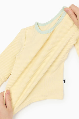 Modal Ribbed Pajama Set