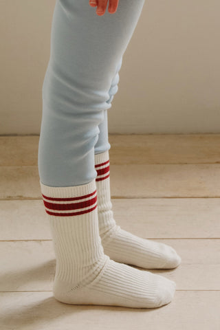 EasyFit Ribbed Striped Socks (2-Piece Set)