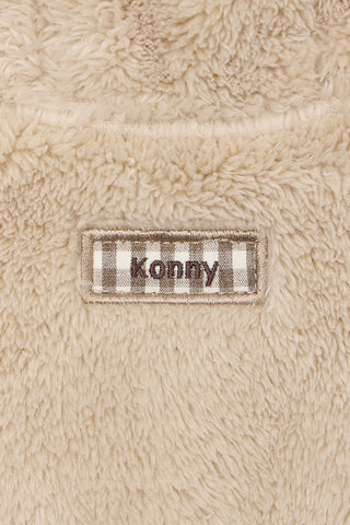 Fluffy Teddy Bear Fleece Jumpsuit