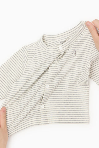 PIMA Cotton Jersey Cardigan
