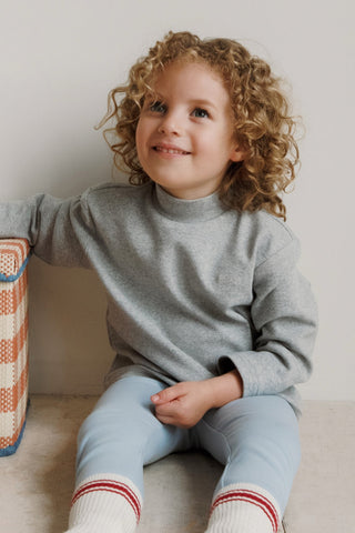 Modal Mock Neck T-Shirt