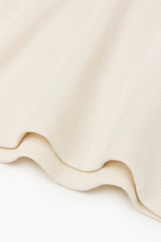 Modal Ribbed T-Shirt