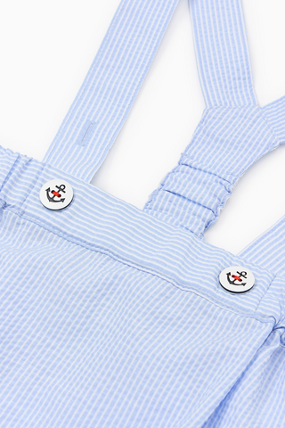 Nautical Overall Bloomers