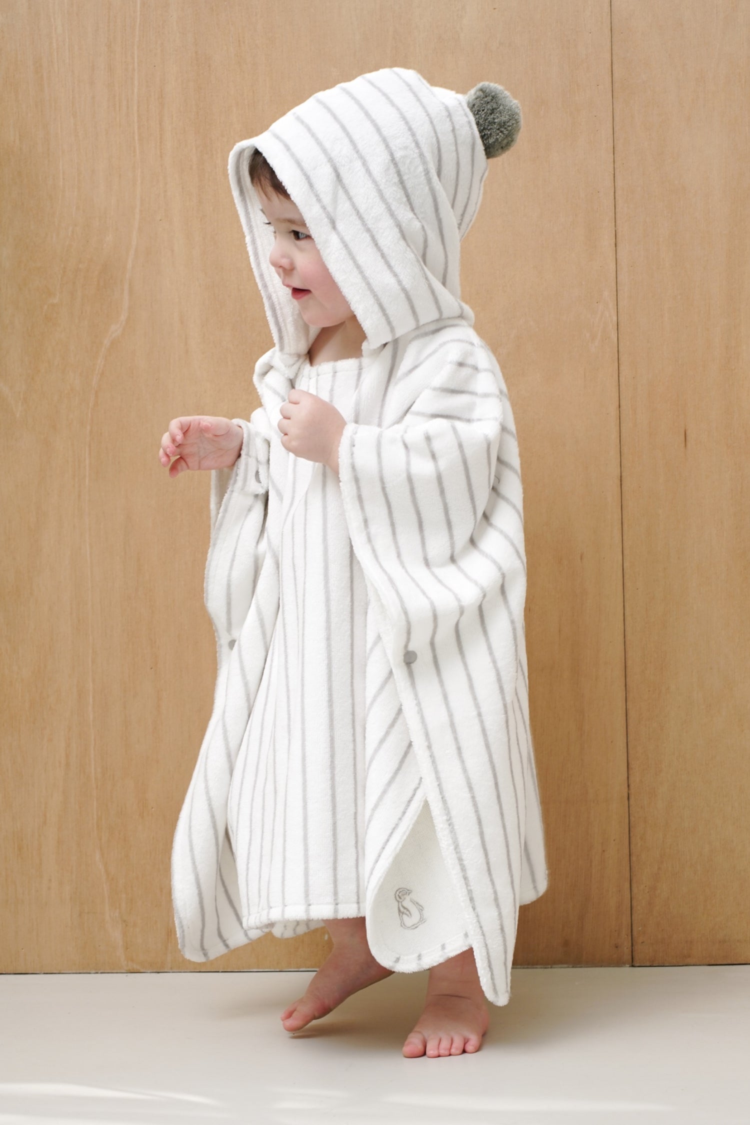 Konny Bamboo Cotton Hooded Poncho Towel (12M-4Y) – Konny Baby