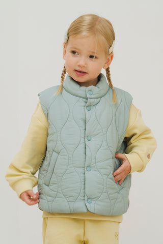 Reversible Quilted Padded Vest