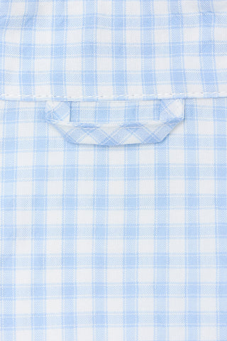 Seersucker Gingham Windbreaker
