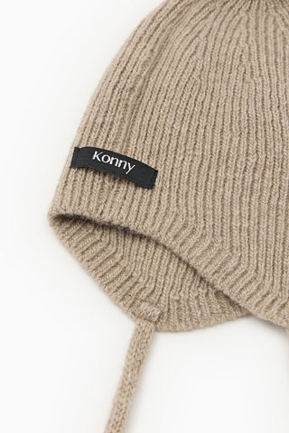 Cashmere Blend Knit Bonnet [0-12M]