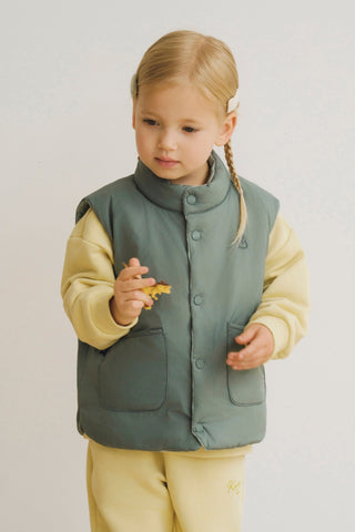 Reversible Quilted Padded Vest