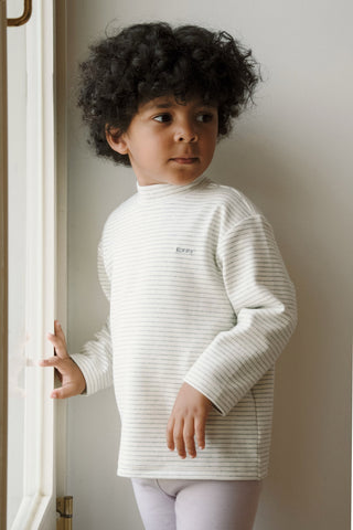 Modal Mock Neck T-Shirt