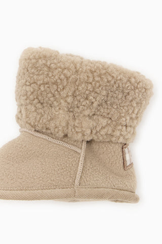 Teddy Fleece Booties [0-12M]