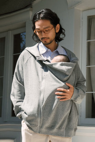 Babywearing Outerwear Zip Up Hoodie