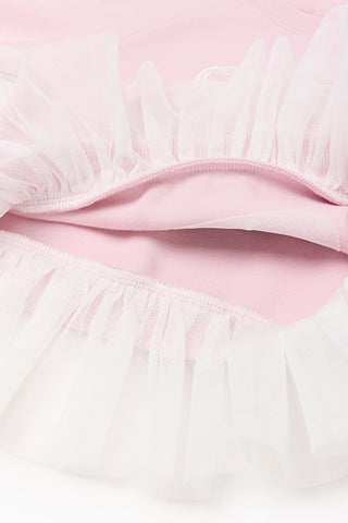 Girls Soft-Touch Tulle Sweatshirt