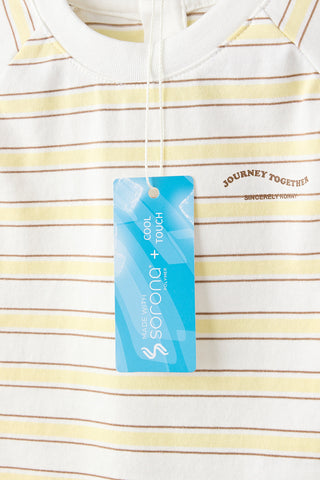 Cool Cotton Stripe Matching Set